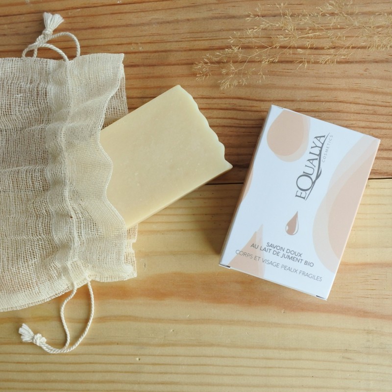 Savon lait de jument sans parfum