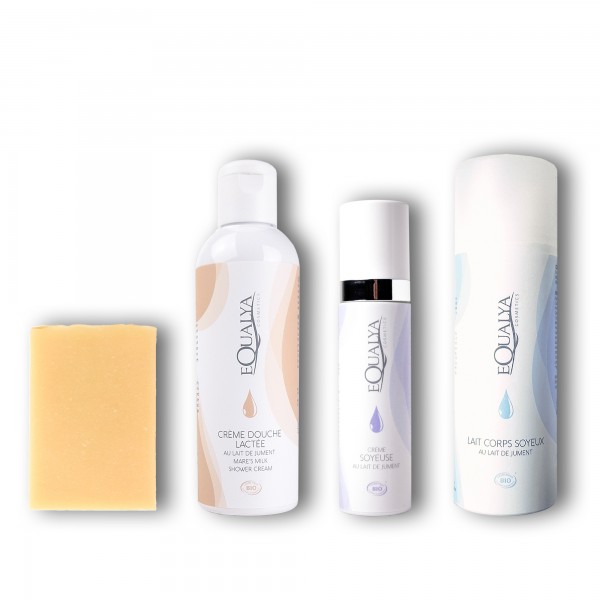 Sélection vacance cosmétiques au lait de jument