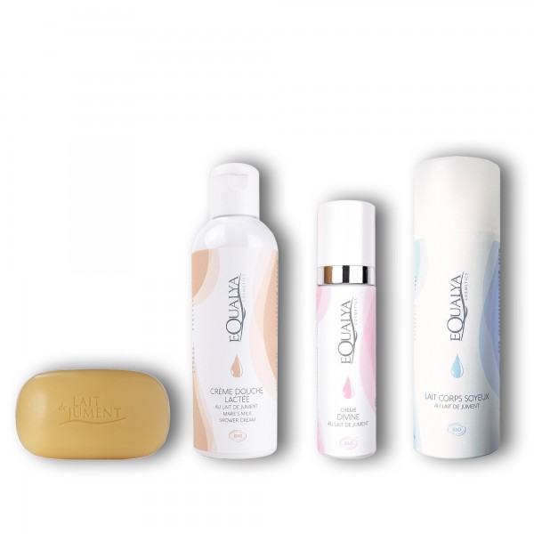 Sélection vacance cosmétiques au lait de jument