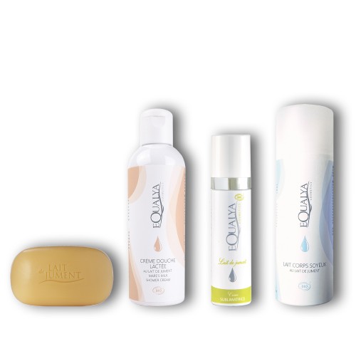 Sélection vacance cosmétiques au lait de jument