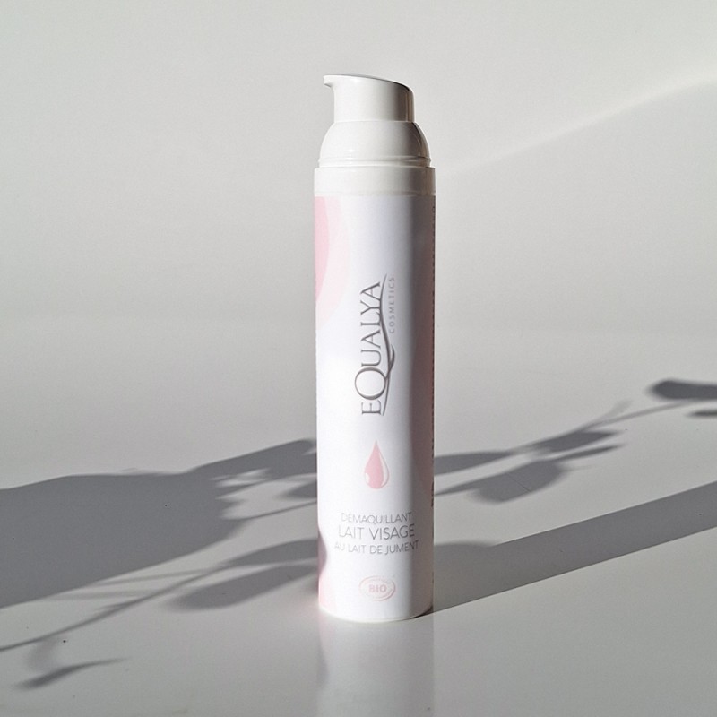 Lait nettoyant démaquillant doux au lait de jument bio